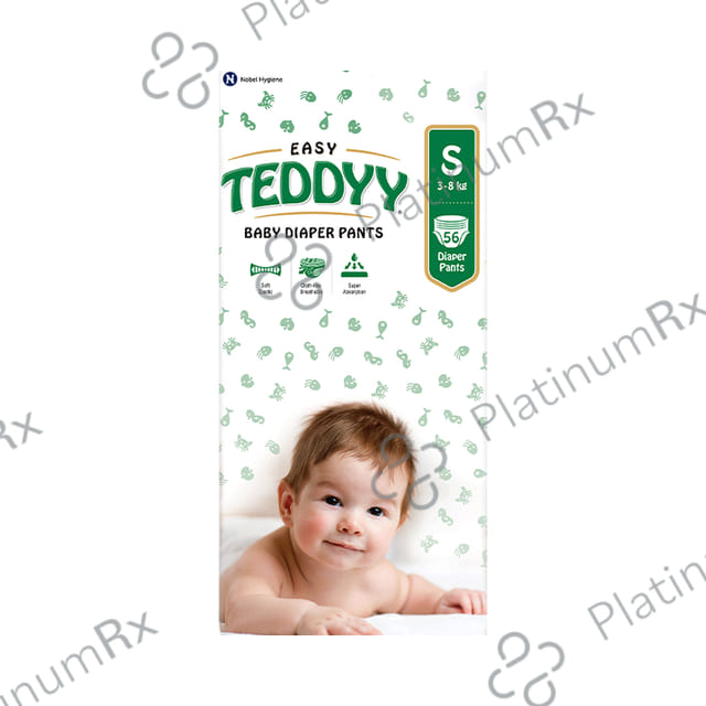 Teddyy Easy Baby Diaper Pants with Soft Elastic Small 56s