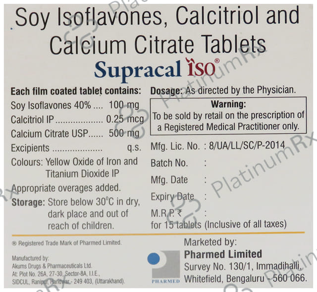 Supracal ISO Tablet 15s
