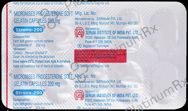 Strone 200mg Capsule 10s