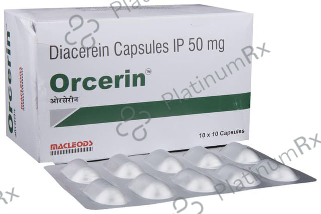 Orcerin 50mg Capsule 10s
