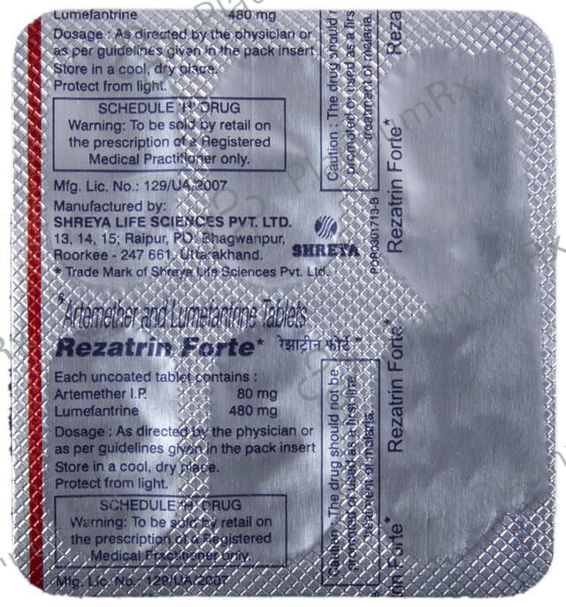 Rezatrin Forte Tablet