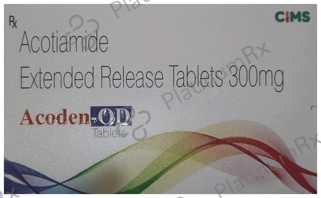 Acoden OD 300mg Tablet ER 10s