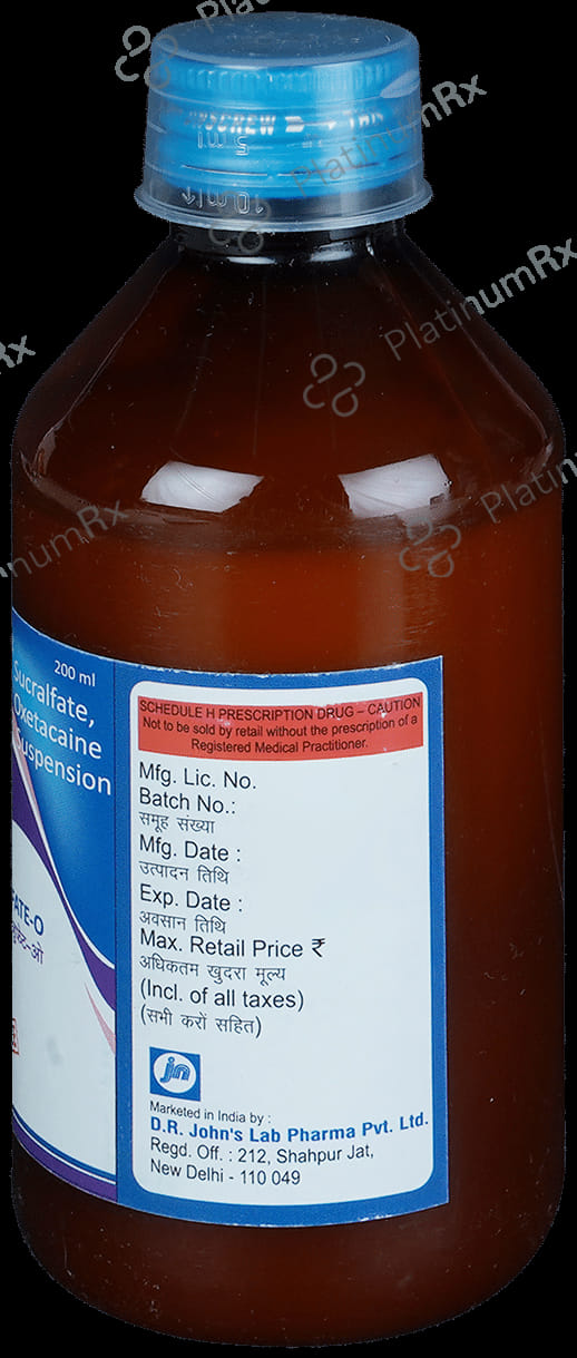 Jufate O 1000 mg/20 mg Suspension Sugar Free