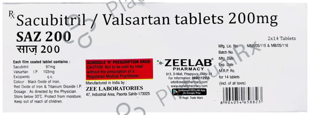 Saz 200 Tablet 14s