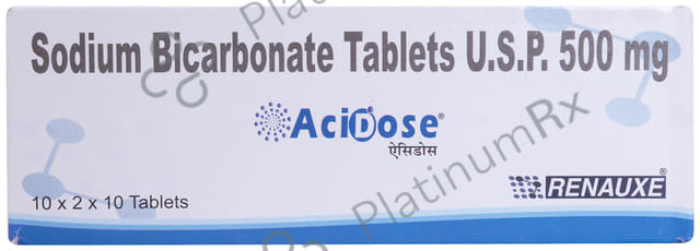 Acidose 500mg Tablet 10s