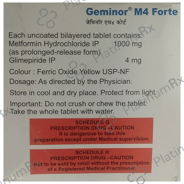 Geminor M 4 Forte Tablet PR