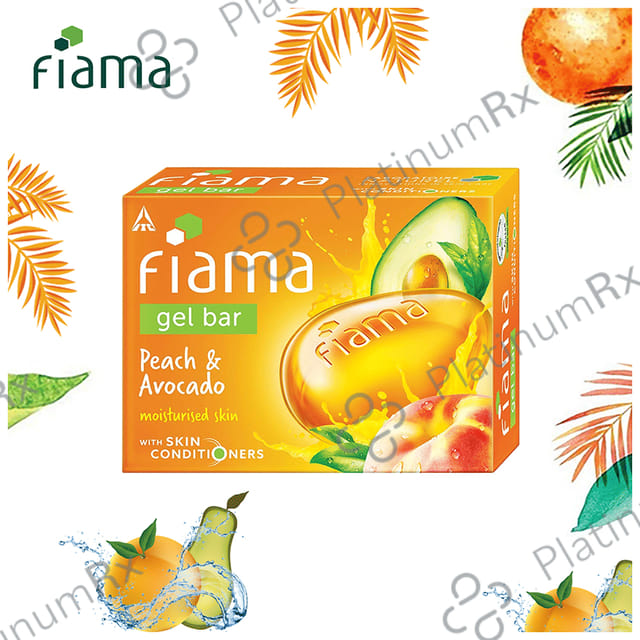 Fiama Peach & Avocado Gel Bar (125gm Each)