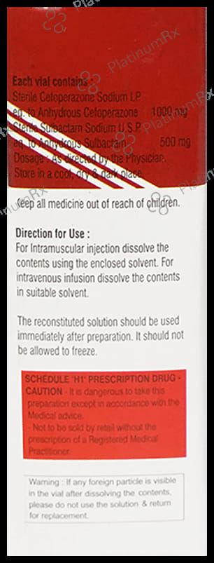 Ceforon S 1.5gm Injection