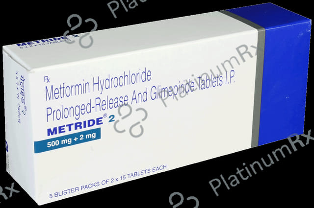 Metride 2/500mg Tablet PR 15s