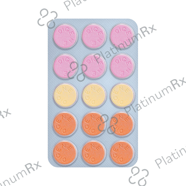 Digene Acidity & Gas Relief Tablet 15s