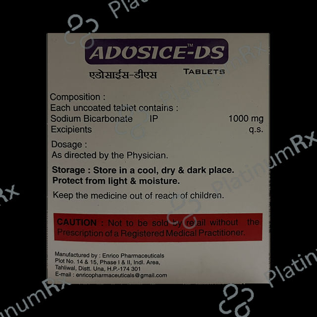 Adosice DS 1000mg Tablet 10s