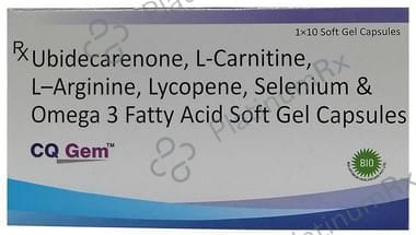 CQ Gem Soft Gelatin Capsule