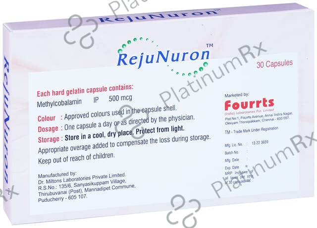 Rejunuron 500mcg Capsule 30s