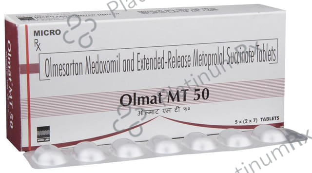 Olmat MT 50/20mg Tablet ER 7s