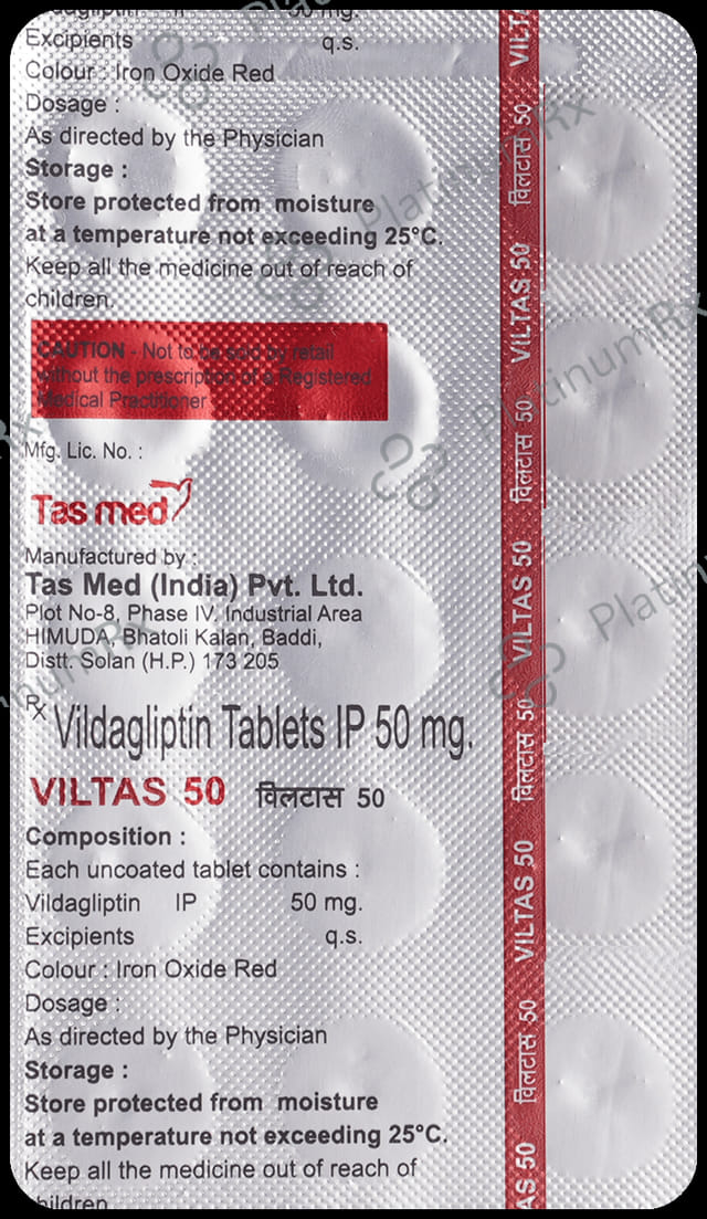 Viltas 50mg Tablet