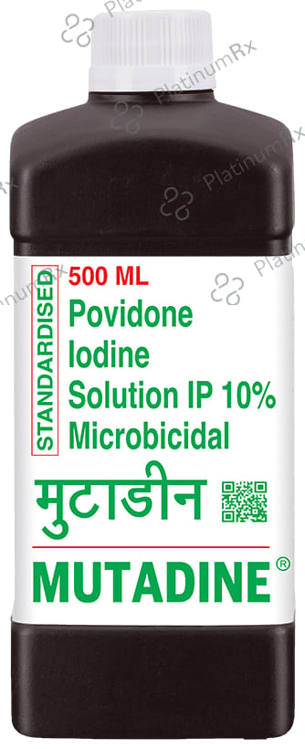 Mutadine 10% Solution 500 Solution