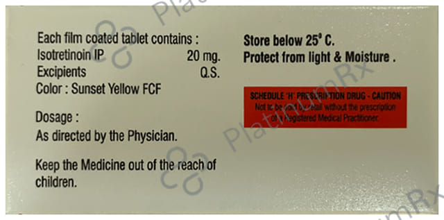 Isocret 20mg Tablet 10s