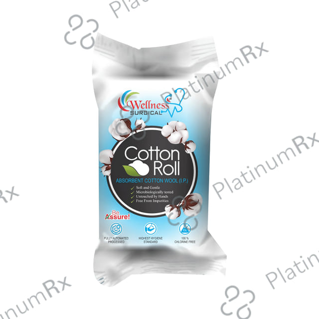 Wellness Surgical Cotton Roll 50 gm