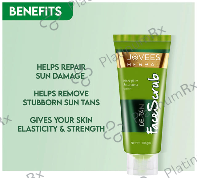 Jovees De Tan Face Scrub 100 gm