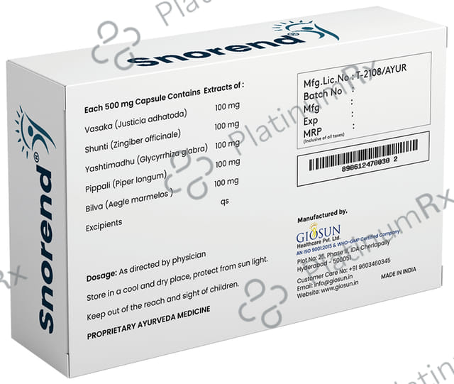 Giosun Snorend Capsule