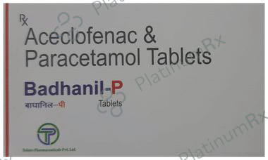 Badhanil P 100/325mg Tablet 10s
