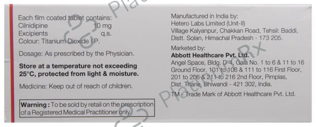 Ciladuo 10mg Tablet 10s