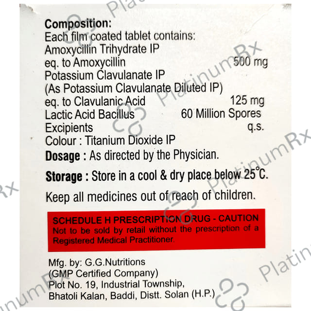Azicilin-CV 625 Tablet