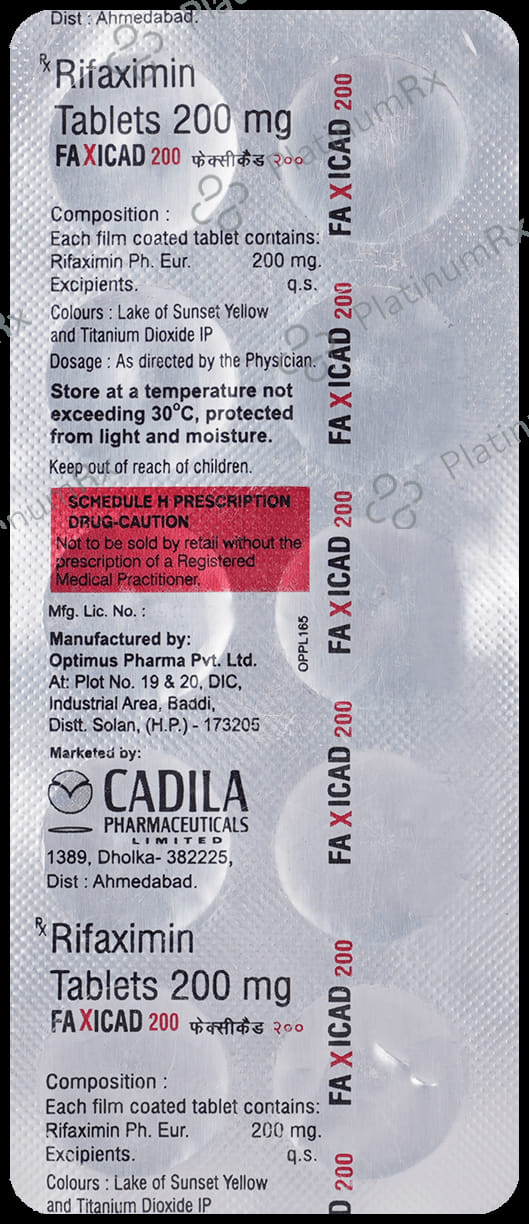 Faxicad 200mg Tablet