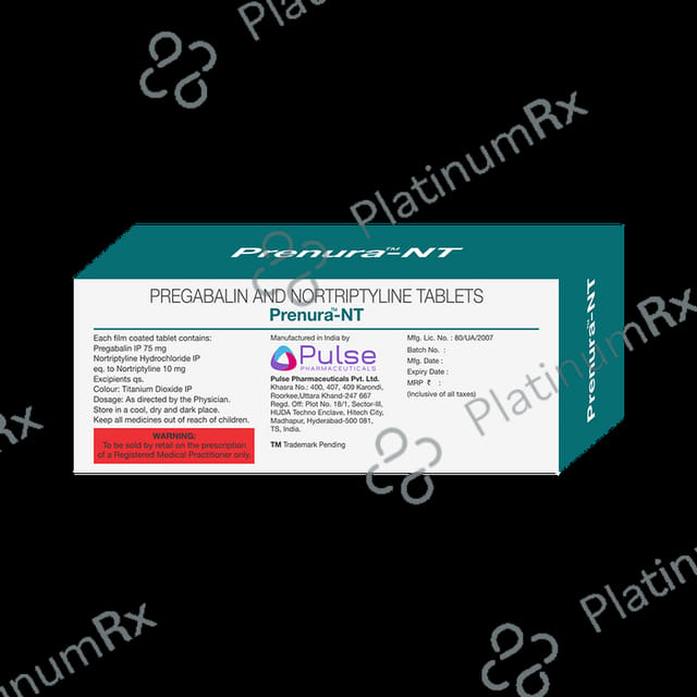 Prenura NT 10/75mg Tablet 10s