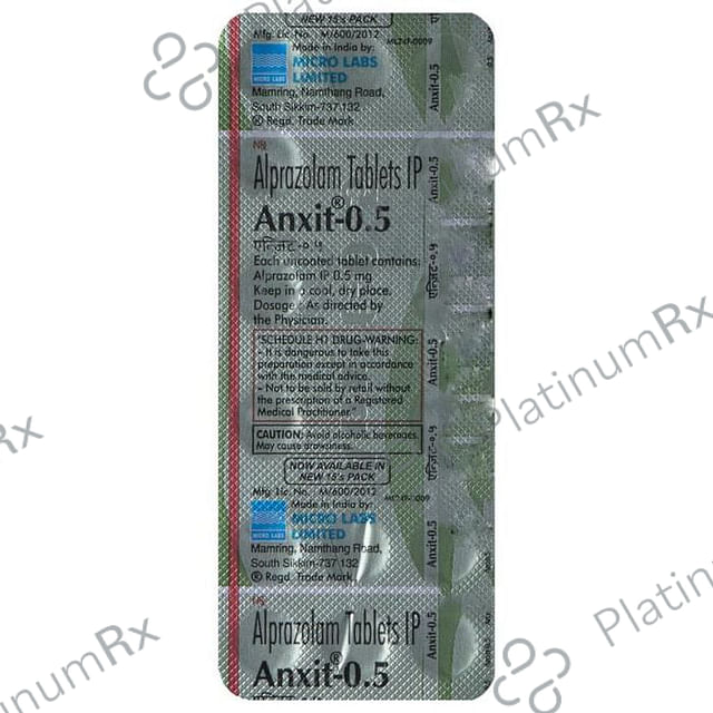 Anxit 0.5 Tablet