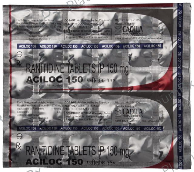 Aciloc 150mg Tablet 30s