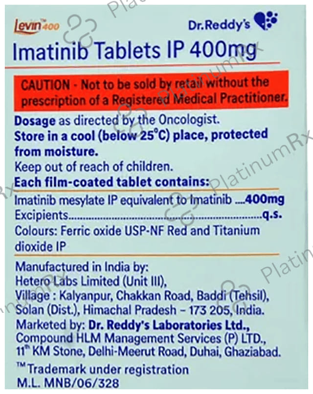 Levin 400mg Tablet 10s