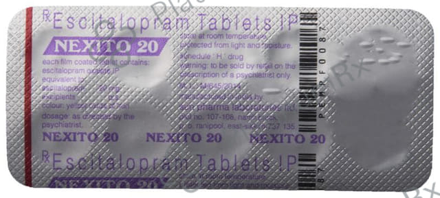 Nexito 20mg Tablet 10s