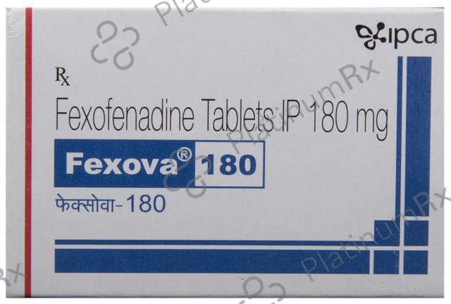 Fexova 180mg Tablet 10s