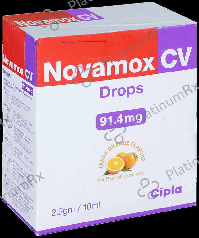 Novamox CV 80/11.4mg Drop 10ml