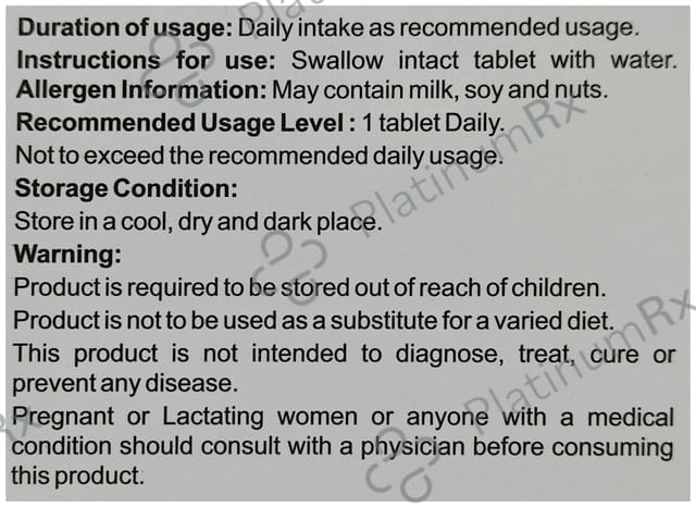 Cranpac D 600/300mg Tablet 10s