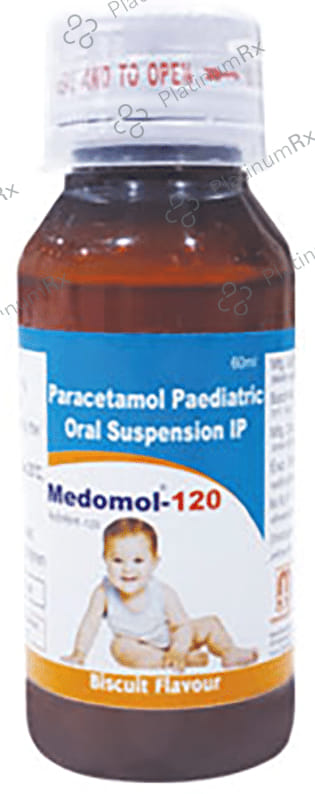 Medomol 120mg Oral Suspension 60ml