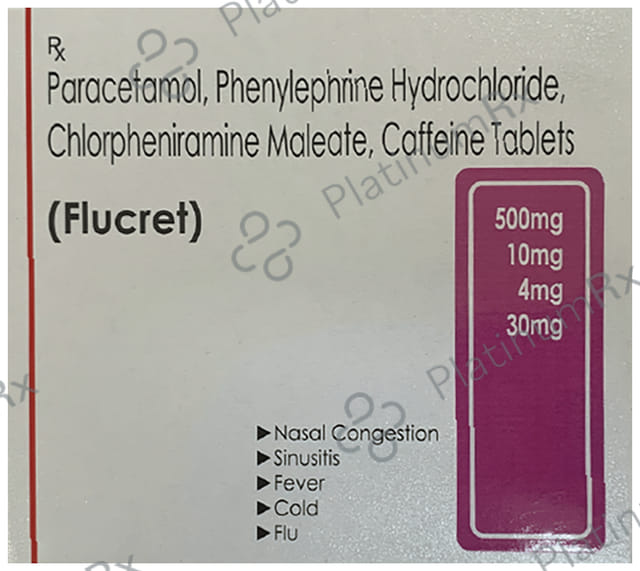Flucret 30mg Tablet 10s
