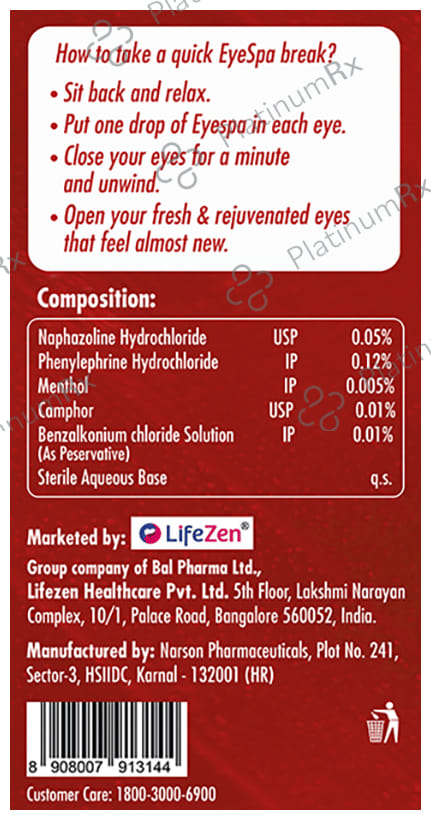 Eye Spa Red Eye Drop