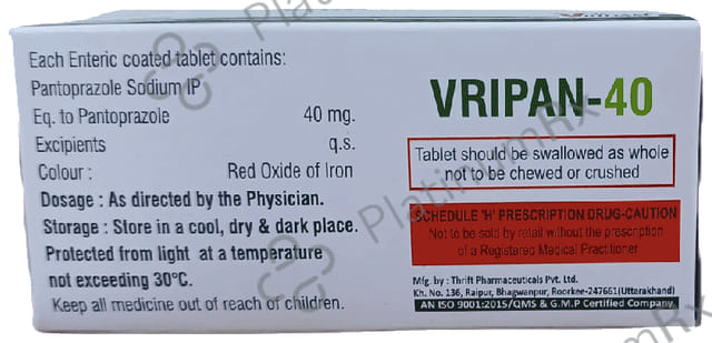 Vripan 40 Tablet