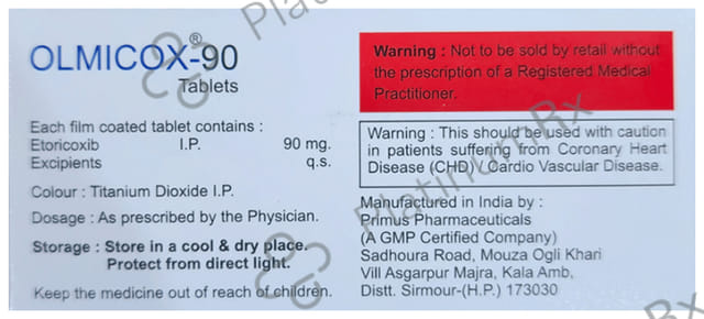 Olmicox 90mg Tablet