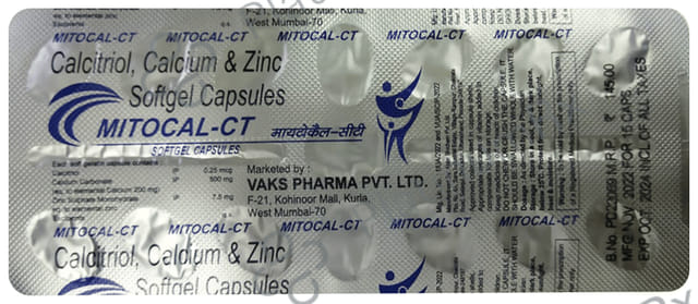 Mitocal CT Softgel Capsule 15s