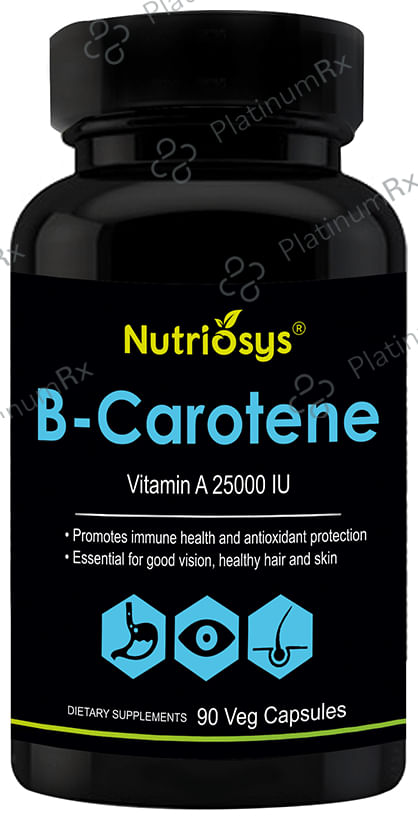 Nutriosys B-Carotene Veg Capsule
