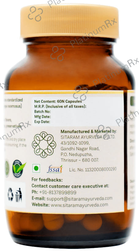 Sitaram Ayurveda Shatavari Capsule 60s