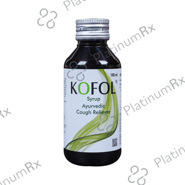 Charak Kofol Ayurvedic Syrup for Cough Relief 100ml