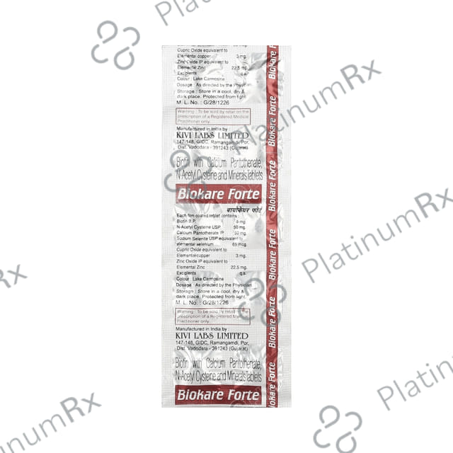 Biokare Forte Tablet 10s