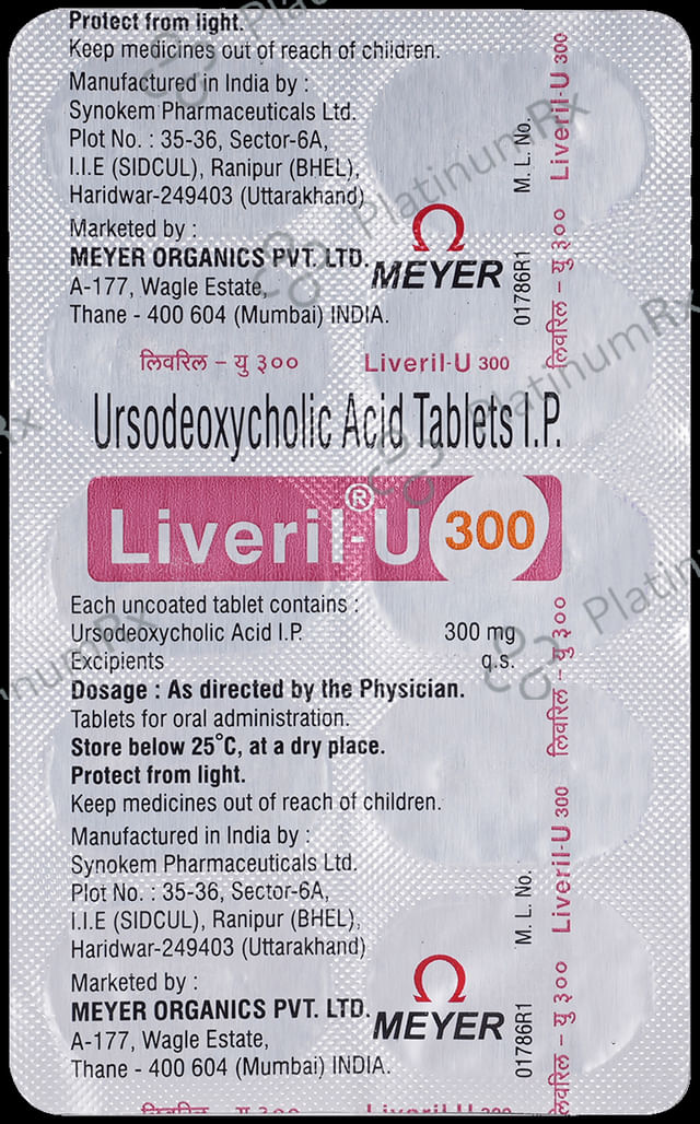 Liveril U 300mg Tablet 10s