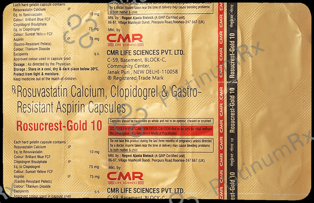 Rosucrest-Gold 10 Capsule