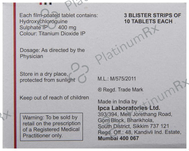 HYQ 400mg Tablet 10s