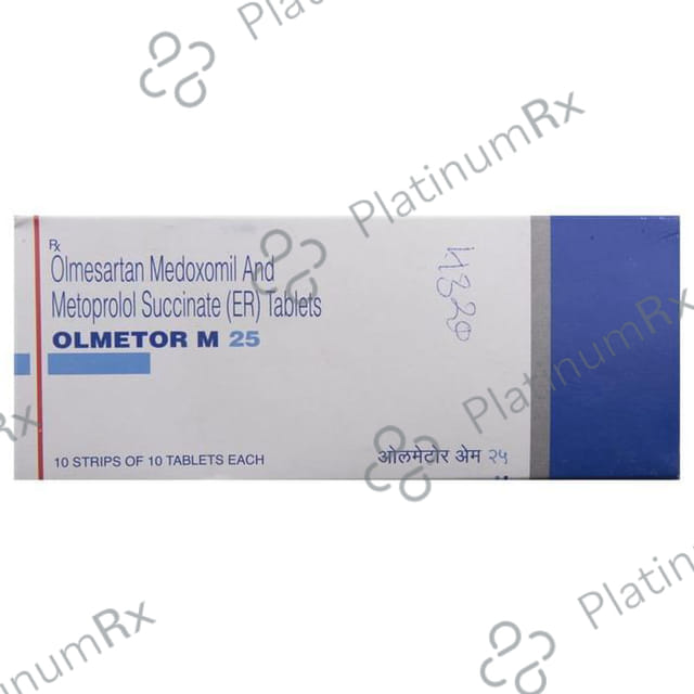 Olmetor M 25 Tablet